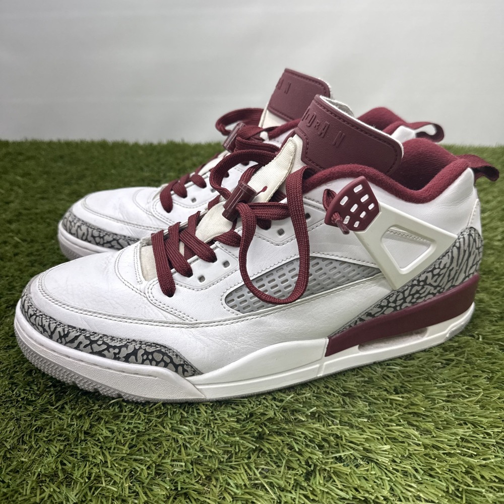 Jordan Spizike Low Shoes Mens Size 12 White Red Elephant Basketball FQ1759-106